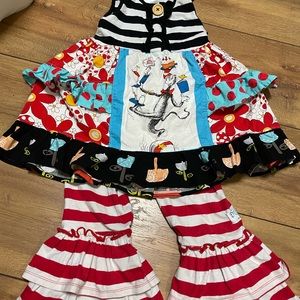 Cute Dr. Seuss Boutique Outfit
